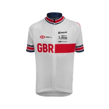 cyklistický dres Kalas GBCT Z | Dres ACTIVE | bílý | JUNIOR dětské velikosti: 146