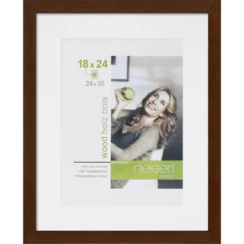 Rám na obraz Nielsen Design 8988009 vyměnitelný fotorámeček Formát papíru: 24 x 30 cm hnědá