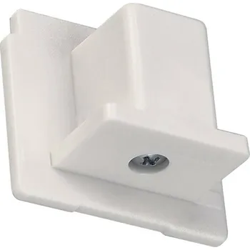 Bodové svítidlo BIG WHITE KONCOVÁ KRYTKA pro vysokonapěťovou 3fázovou nástavnou přípojnici EUTRAC, bílá 1001527