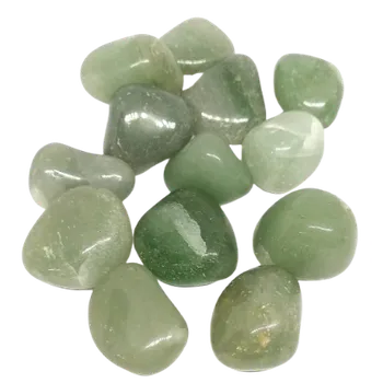 Přírodní kámen Jadeit světlý – tromlovaný kámen z Indie (přírodní minerál)