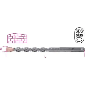 Vrták VRTÁK DO BETONU SDS PLUS-MODEL 419 FI 6 X L 110MM DIN 8039 (Bity pro vrtací kladiva s frézovanými stopkami a deskami z tvrdokovu)