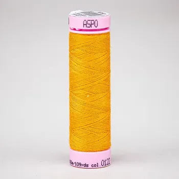 Nit Univerzální šicí nit Amann ASPO 120 polyesterová, oranžová 0122, návin 100m