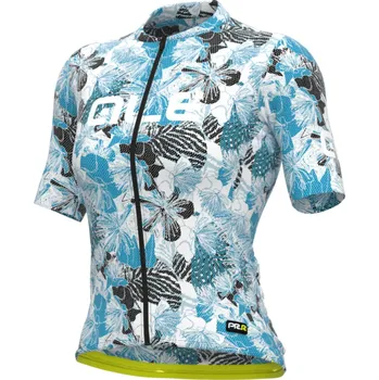 cyklistický dres ALÉ Cyklistický dres s krátkým rukávem - PR-R AMAZZONIA LADY - zelená