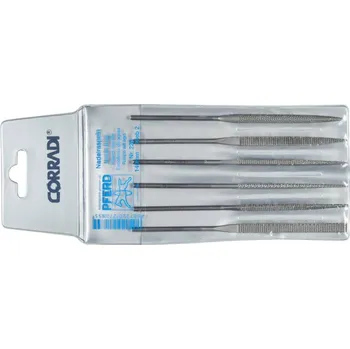 PFERD TOOLS 12332144 Sada jehlových rašdel CORRADI švýcarské síto 2 Délka 140 mm 1 ks
