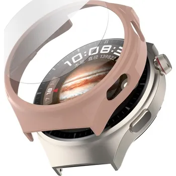 VSECHNONAMOBIL 60563 FULL COVERAGE SET Plastový obal + ochranná fólie Huawei Watch 4 Pro růžový