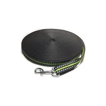 Vodítko pro psa Vodítko DINOFASHION stopovací ploché reflexní 10m/2cm