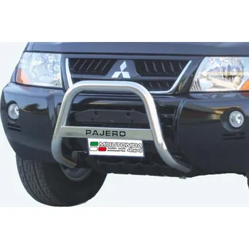 Tuning Přední ochranný rám Medium MITSUBISHI Pajero 1998-99 Misutonida MED/K/88 Leštěný nerez