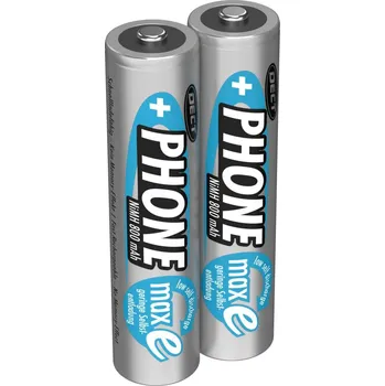 Nabíječka baterií Ansmann DECT maxE HR03 akumulátor AAA Ni-MH 800 mAh 1.2 V 2 ks