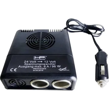 Měnič napětí HP Autozubehör 20118 24V > 12V měnič napětí 96 W 1 ks (d x š x v) 11.5 mm x 11 cm x 4.5 cm Výstupní napětí=12 V Provozní