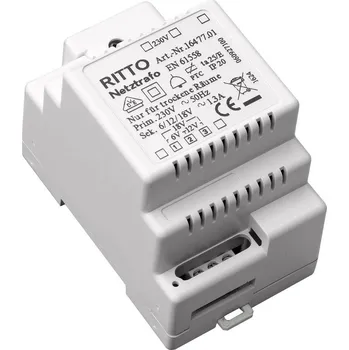 Ritto by Schneider Ritto domovní telefon napájení na DIN lištu, bílá, 1647701