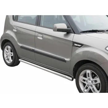 Tuning Boční ochrana KIA Soul 2009-13 Misutonida TPS/243 Leštěný nerez