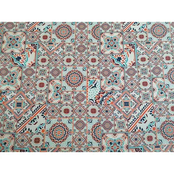 BYTEMA Dekorační látka Kachle šíře 140 cm