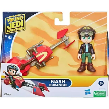 Dětské zboží Hasbro STAR WARS Dobrodružství mladých Jediů figurka a vozidlo NASH DURANGO