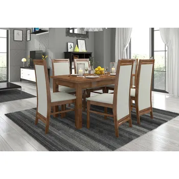 Jídelní set Nábytek PEGAS s.r.o. Sada stůl s židlemi RODOS 7 Lefkas