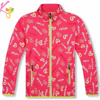 Dívčí mikina Dívčí mikina - KUGO HM0666, růžová Barva: Růžová, Velikost: 122