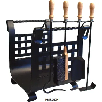Krbové nářadí Krbový koš 40 s nářadím