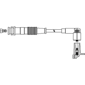 Zapalovací kabel zapalovací kabel, , BREMI, 172/55