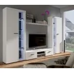 FALCO Bílá obývací stěna Rumba XL