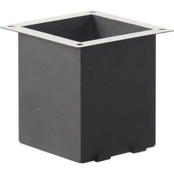 Venkovní osvětlení BIG WHITE MONTÁŽNÍ POUZDRO, pro svítidlo pro osvětlení cest a stojací lampu H-POL, antracit 232195