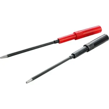 vypínač a zásuvka Weidmüller PS_ZQV sada zkušebních hrotů zásuvka 4 mm černá, červená 1 ks