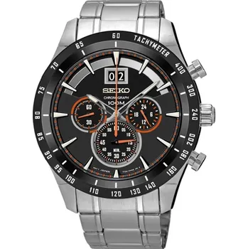 Hodinky Hodinky Seiko SPC169P1 Criteria Chronograph Sapphire