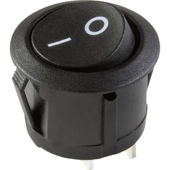 vypínač interBär 3630-006.22 kolébkový spínač 3630-006.22 250 V/AC 6.5 A 1x vyp/zap s aretací 1 ks