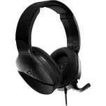 Turtle Beach Recon™ 200 Gen 2 Headset uzavřená (Over Ear) kabelová stereo černá Potlačení hluku regulace hlasitosti, Vyp