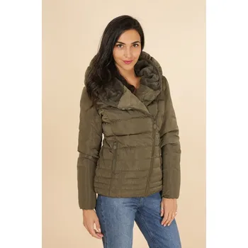 Laura Jo 19043 bunda krátká barva: zelená-khaki, velikost: S