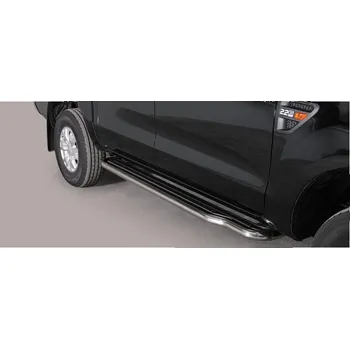 Tuning Boční nášlapy FORD Ranger 2012-22 Misutonida P/295 Leštěný nerez