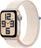 Apple Watch SE 2023 40 mm, hvězdně bílý hliník s hvězdně bílým provlékacím sportovním řemínkem