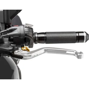 Páčka spojky bez adaptéru PUIG 270PO dlouhé stříbrná/zlatá