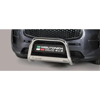 Tuning Přední ochranný rám Medium KIA Sportage 2016-21 Misutonida EC/MED/403 Leštěný nerez