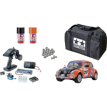 Dětské zboží Tamiya MF-01X VW Beetle Rally komutátorový 1:10 RC model auta elektrický silniční model 4WD (4x4) Kompletní ekonomická s