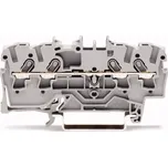 WAGO 2001-1403 průchodková svorka 4.20 mm pružinová svorka červená 100 ks