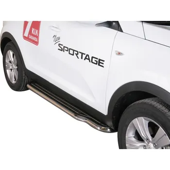 Tuning Boční nášlapy KIA Sportage 2010-15 Misutonida P/275 Leštěný nerez