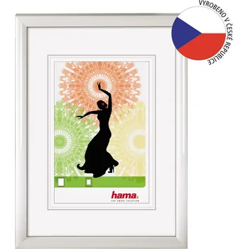Rám na obraz Hama rámeček plastový MADRID, bílá, 30x40 cm