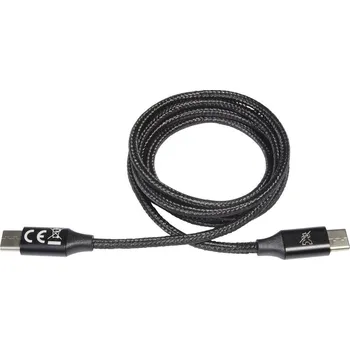 Mobilní telefon ProCar Nabíjecí kabel USB USB-C ® zástrčka 1.00 m černá 52009000