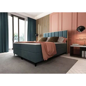 Postel Boxspring postel Conti dub 140 x 200