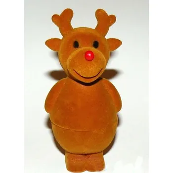 Dárková krabička Dárková krabička sob (Dárková sametová krabička sob)