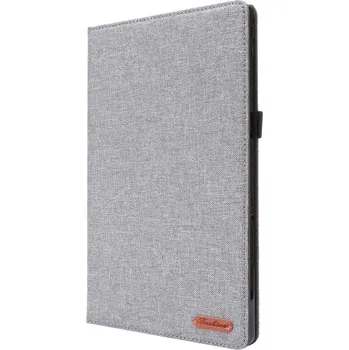 Pouzdro na tablet VSECHNONAMOBIL 44102 FABRIC Zaklápěcí obal pro Nokia T20 šedý