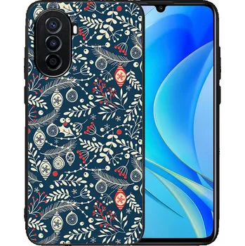 Pouzdro na tablet VSECHNONAMOBIL 53948 MY ART Kryt s vánočním designem Huawei nova Y70 MISTLETOE (070)