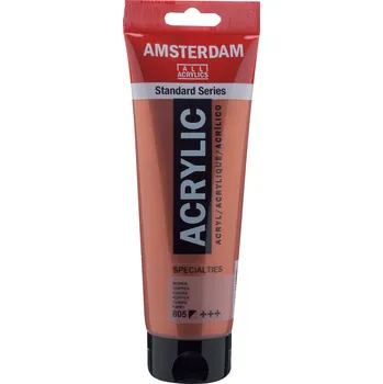 Vodová barva Akrylová barva Amsterdam Standard - 805 Copper Objem: 250 ml