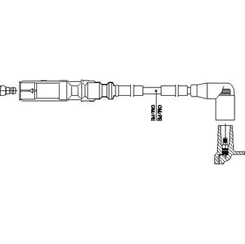 Zapalovací kabel zapalovací kabel, , 06B905431C, BREMI, 1A23F61