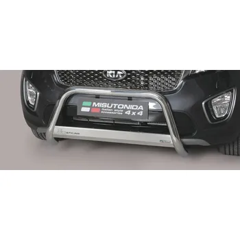 Tuning Přední ochranný rám Medium KIA Sorento 2015- Misutonida EC/MED/388 Leštěný nerez