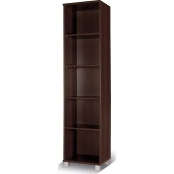 Knihovna Regál MAXIM M12, barevné provedení kaštan wenge