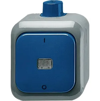 vypínač ABB 2CKA001084A0821 Kolébkový spínač IP66 modrá