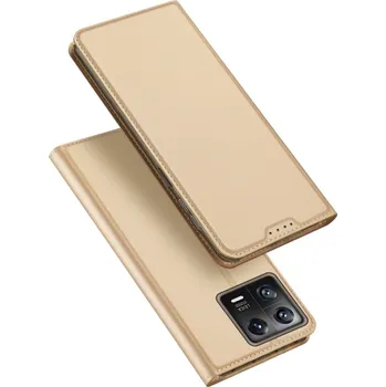 Pouzdro na mobilní telefon DUX 55650 DUX Peněženkový kryt Xiaomi 13 zlatý