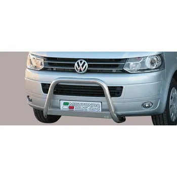 Tuning Přední ochranný rám Medium VOLKSWAGEN T5 2010- Misutonida EC/MED/256 Leštěný nerez