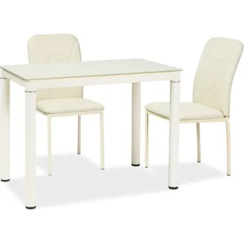 Jídelní stůl Nábytek PEGAS s.r.o. Jídelní stůl GALANT, 100x60 cm, krém