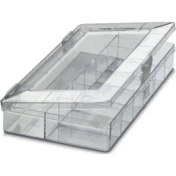 Phoenix Contact SORTI 1/10 krabička na malé součástky (d x š x v) 170 x 105 x 32 mm přihrádek: 10 pevné rozčlenění Obsah
